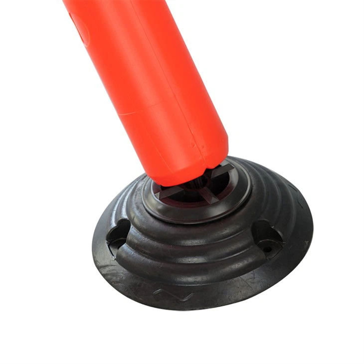 50cm Plastic Boay Spring Post With Rubber Base